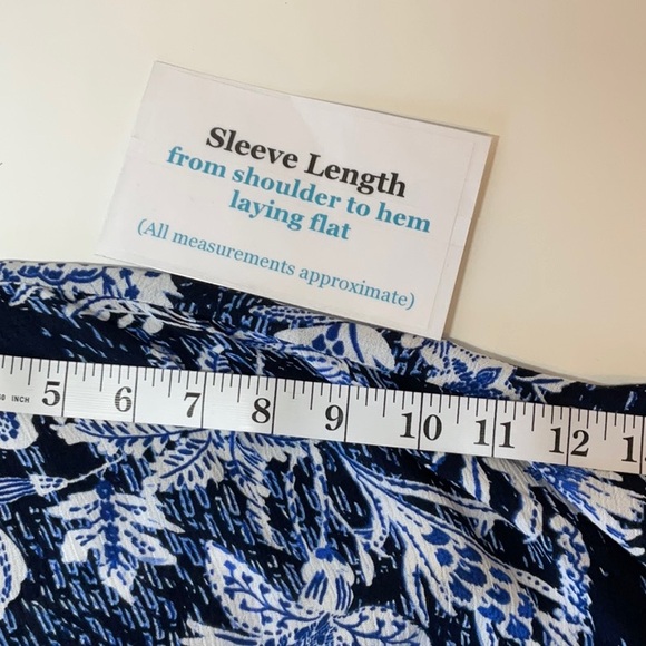 Torrid Swim Cover Up Size 14/16 Torrid size 1 / 2 Navy Black White Blue - Picture 8 of 12